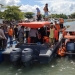 Proses evakuasi nelayana asal Mananggu yang ditemukan tak bernyawa di sekitar perairan Pulau Lahe, Pohuwato.