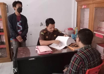 Pelimpahan perkara investasi bodong Mantri Trader yang diduga melibatkan WN dilimpahkan ke Kejari Pohuwato