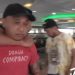 Pelaku pencurian ratusan handphone di Gorontalo Cell Kecamatan Buntulia, Kabupaten Pohuwato dibekuk Tim Jatanras Satreskrim Polrestabes Makassar di Makassar, Sabtu (17/7/2022). (istimewa)