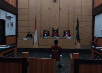 Dugaan Penyelewengan BBM di SPBU Randangan, mulai disidangkan di Pengadilan Negeri Marisa, Kamis 21/07/2022 (Istimewa)