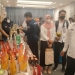 Sekretaris Daerah Kota Gorontalo, Ismail Madjid, meninjau lokasi showcase UMKM pada Hulonthalo Art and Craft Festival (HACF) 2022 di Grand Place Convention Centre (GPCC) Kota Gorontalo, Kamis (13/7/2022). (muhajir/gopos)