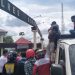Forum Pemuda Gorontalo menggelar aksi di depan Mapolres Gorontalo Kota, Selasa (5/7/2022) (muhajir/gopos)