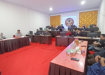 Pra asesment dilaksanakan di UNBITA Gorontalo, Jumat (1/7/2022). Pada pra asesment ini hadir kepala bidang perpustakaan untuk mengecek kesiapan dari Perpustakaan UNBITA Gorontalo menjelang penilaian akreditasi (istimewa)