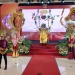 Penampilan Fashion Show Karawo pada pembukaan Hulonthalo Art and Crat Festival (HACF) 2022 yang diprakarsai Kantor Perwakilan Bank Indonesia (BI) Provinsi Gorontalo di Gedung Grand Palace Convention Centre (GPCC) Kota Gorontalo, Rabu (13/7/2022) (hasan/gopos)