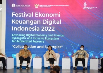 Festival Ekonomi Keuangan Digital Indonesia (FEKDI) 2022 yang mengangkat tema Advancing Digital Economy and Finance: Synergistic and Inclusive Ecosystem for Accelerated Recovery.