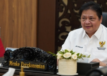 Menteri Koordinator Bidang Perekonomian Airlangga Hartarto.