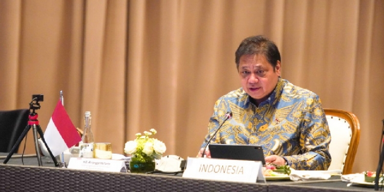 Menteri Koordinator Bidang Perekonomian RI Airlangga Hartarto.
