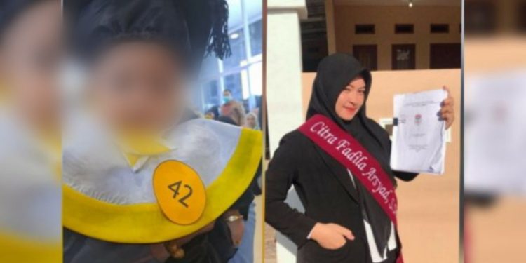 Balita Mewakili Wisuda Almarhumah Ibunya yang Meninggal saat Melahirkan.