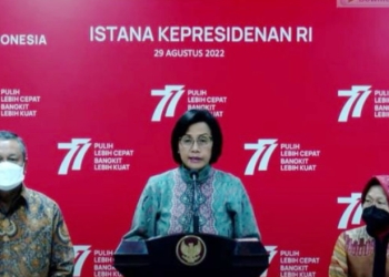 Menteri Keuangan, Sri Mulyani (youtube sekretariat presiden)