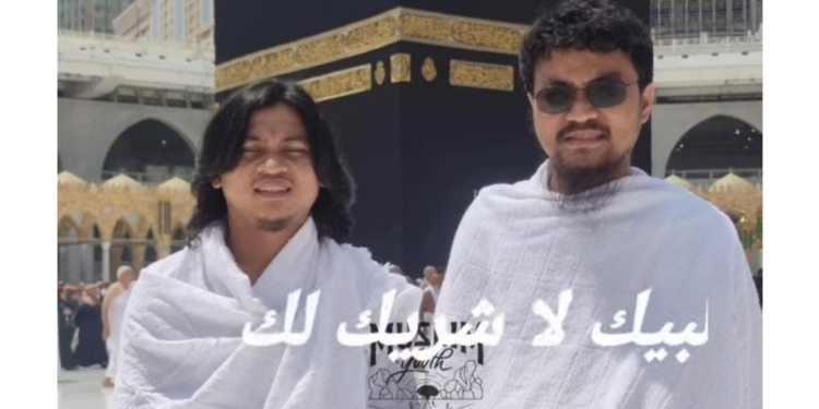 Andi Harvin dan Chairul Ma’atani. (Foto: Muslim Youth Jurney)