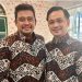 Wakil Wali Kota Gorontalo, Ryan F. Kono bertemu dengan Wali Kota Medan, Bobby Nasution pada Rapat Kerja Daerah (Rakerda) Himpunan Pengusaha Muda Indonesia (HIPMI) Provinsi Sumatera Utara (Sumut). (istimewa)