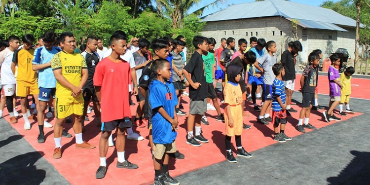 Seleksi atlet sepak takraw calon anggota Digital Club dengan formasi Profesional/Nasional, Amatir/Lokal, serta Junior.(istimewa)