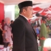 Ketua Dewan Perwakilan Rakyat Daerah (DPRD) Kabupaten Bone Bolango, Halid Tangahu saat mengikuti upacara HUT KE-77 RI. (Foto: Humas)