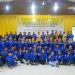 Bupati Pohuwato, Saipul Mbuinga, Didampingi Ketua DPRD Pohuwato, Nasir Giasi, Ketua Karang Taruna Provinsi Gorontalo, Ishak Liputo, Bersama Pengurus Karang Taruna Kabupaten Pohuwato, Sabtu 27/08/2022 (Yusuf/Gopos)