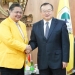 Airlangga saat menemui Minister International Department Komite Sentral Partai Komunis China (PKC), Mr Liu Jianchao, Rabu (31/8/2022).
