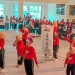 Penampilan Sekretariat Dewan (Setwan) Kabupaten Bone Bolango memukau seluruh audiens saat Lomba Goyang Hamim Merlan (Hamer) di Auditorium Kabupaten Bone Bolango, Rabu (24/8/2022). (Foto: Putra/Gopos)