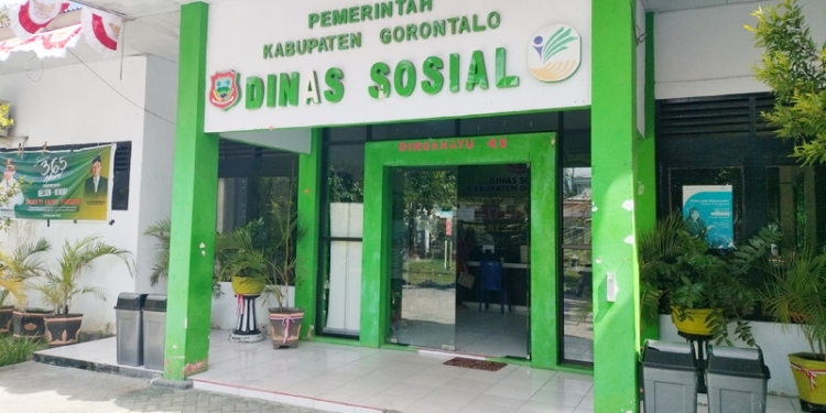 Dinas Sosial Kabupaten Gorontalo. (Foto: Putra/Gopos)