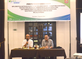 Terbitkan Instruksi Bupati Bentuk Komitmen Hamim Lindungi Pekerja Rentan Desa Dalam Program Jamsostek