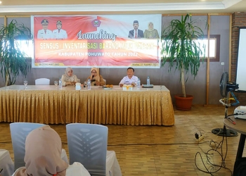 Badan Keuangan Daerah (BKD) Kabupaten Pohuwato, Melaksanakan Launching Sensus dan Inventarisasi Barang Milik Daerah Pohuwato, di Marisa Eco Resort (MER), Senin 22/08/2022 (Yusuf/Gopos)
