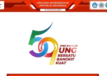 Logo Dies Natalis ke 59 UNG (Dok. UNG)
