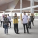 Wakil Wali Kota Gorontalo, Ryan Kono, meninjau progres kegiatan revitalisasi pasar Sentral Kota Gorontalo, Rabu (10/8/2022)