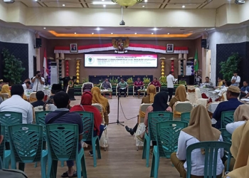 Uji publik ranperda pemondokan di DPRD kota Gorontalo, Senin (15/8/2022).