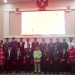 Forum Kordinasi Pimpinan Daerah (Forkopimda) Kota Gorontalo, saat mengikuti detik-detik proklamasi kemerdekaan Republik Indonesia secara virtual, Rabu (17/8/2022). Foto: Sari/gopos