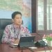 Kepala BPS Provinsi Gorontalo, Mukhamad Mukhanif memberikan keterangan saat rilisi pertumbuhan ekonomi Gorontalo, Jumat (5/8/2022) (muhajir/gopos)