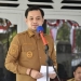 Wakil Wali Kota Gorontalo, Ryan Kono memberikan sambutan pada pencanangan Kampung Pancasila di Kelurahan Limba U Dua, Kota Selatan, Kota Gorontalo, Senin (15/8/2022) (istimewa)