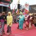 Sejumlah peserta Sananwetan Cinta Blitar Damai (SCBD) Carnival, Selasa (23/8/2022). (foto: Pemkot Blitar)