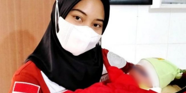 Bayi laki-laki narapidana Rutan Perempuan Surabaya di Porong Sidoarjo (Depok.Suara.com)
