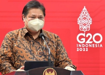 Menko Perekonomian Airlangga Hartarto.