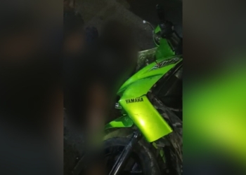 Salah satu pengendara motor yang menjadi korban kecelakaan. (Foto: Istimewa)