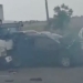 Kecelakaan beruntun di ruas tol Pejagan-Pemalang, Minggu (18/9/2022). [suara.com]