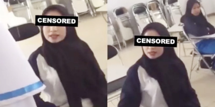Maba lawan senior yang tegur dirinya gunakan alis. (Suara.com)