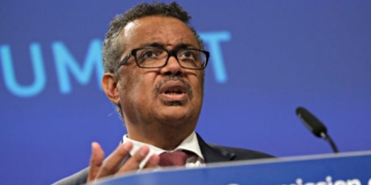 Dirjen WHO Tedros Adhanom Ghebreyesus. (Suara.com)