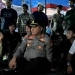 Kapolres Gorontalo Kota, AKBP Ardi Rahananto saat mediasi dengan mahasiswa, Selasa (6/9/2022). Foto : Sari/gopos