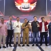 Penjabat Gubernur Hamka Hendra Noer saat membuka kejuaraan ESI Talk Piala Gubernur Gorontalo bertempat di gedung Belle li Mbui, Selasa (20/9/2022). Kejuaraan ini mempertandingkan empat cabang olahraga yakni mobile legend, free fire, PUBG dan efootball 2023. (Kominfo Provinsi Gorontalo)