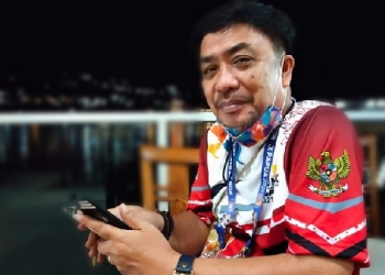 Ketua Harian Komite Olahraga Nasional Indonesia (KONI) Provinsi Gorontalo, Yakub Tangahu. 