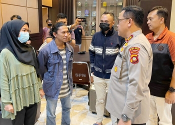 Kapolda Gorontalo Kedepekan Soft Approach Soal Mahasiswa yang memaki presiden. (Foto: Humas Polda Gorontalo)