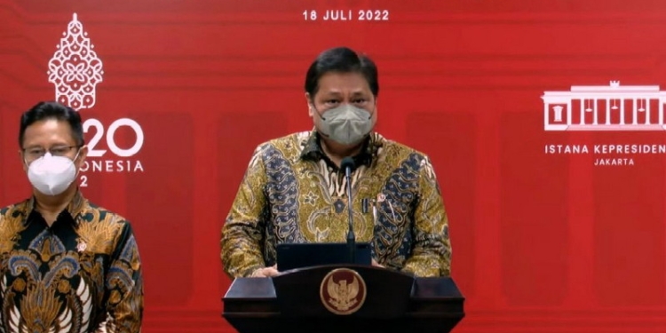 Menteri Koordinator Bidang Perekonomian Airlangga Hartarto.