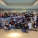 Komunitas One Piece Fans Gorontalo (OPFG) saat menggelar nonton bareng Film One Piece Red di XXI, Rabu malam (21/9/2022).