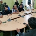 Sejumlah mahasiswa yang tergabung dalam Aliansi Mahasiswa dan Rakyat Bone Bolango Untuk Indonesia (AMARIS) saat menyampaikan aspirasi di Kantor Dewan Perwakilan Rakyat Daerah (DPRD) Kabupaten Bone Bolango, Rabu (7/9/2022). (Foto: Putra/Gopos)