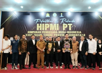 Wakil Bupati Gorontalo, Hendra S Hemeto optimis Himpunan Pengusaha Muda Indonesia Perguruan Tinggi (HIPMI PT) Provinsi Gorontalo mampu memberikan kontribusi untuk daerah.