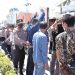 Kapolres Gorontalo Kota, AKBP Ardi Rahananto pastikan aparat Kepolisian tidak bersenjata tajam, Jum'at (9/9/2022). Foto: Humas Polres Gorontalo Kota.