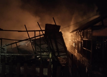 Kebakaran dua rumah di Boalemo