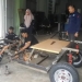 Mahasiswa Fakultas Teknik mengerjakan proyek prototipe mobil listrik hemat energi (Dok. UNG)