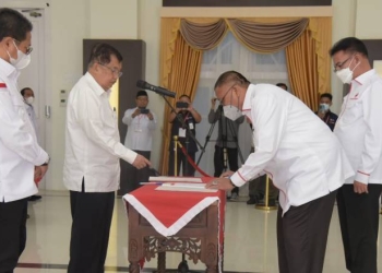 Pelantikan PMI Gorontalo