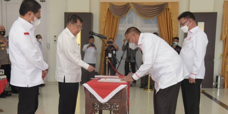 Pelantikan PMI Gorontalo