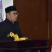 Penjabat Gubernur Gorontalo Hamka Hendra Noer memberikan sambutan pada Rapat Paripurna DPRD Provinsi Gorontalo Dalam Rangka Penetapan Program Pembentukan Peraturan Daerah Provinsi Gorontalo Tahun 2023, di ruang sidang DPRD, Senin (19/9/2022). (Foto: Nova)